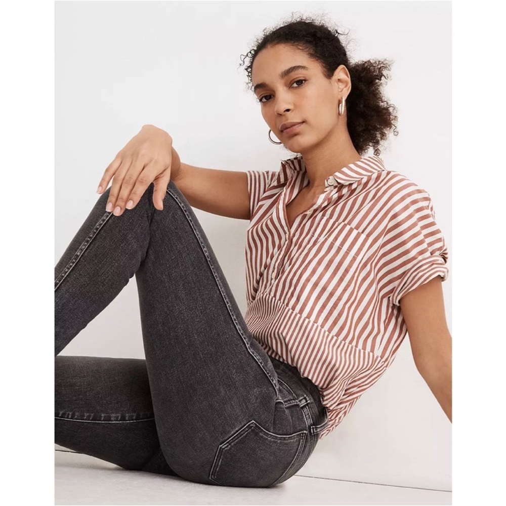 Madewell 10” high-rise skinny crop